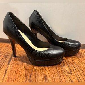 Cole Haan Black Platform Women's Shoes size 6